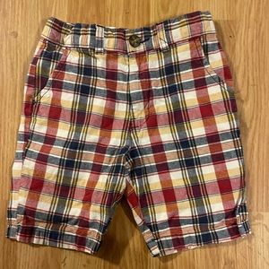 Plaid shorts